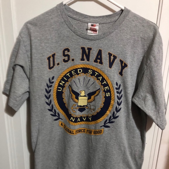 BAYSIDE NAVY SHIRT. MEDIUM - Picture 1 of 8